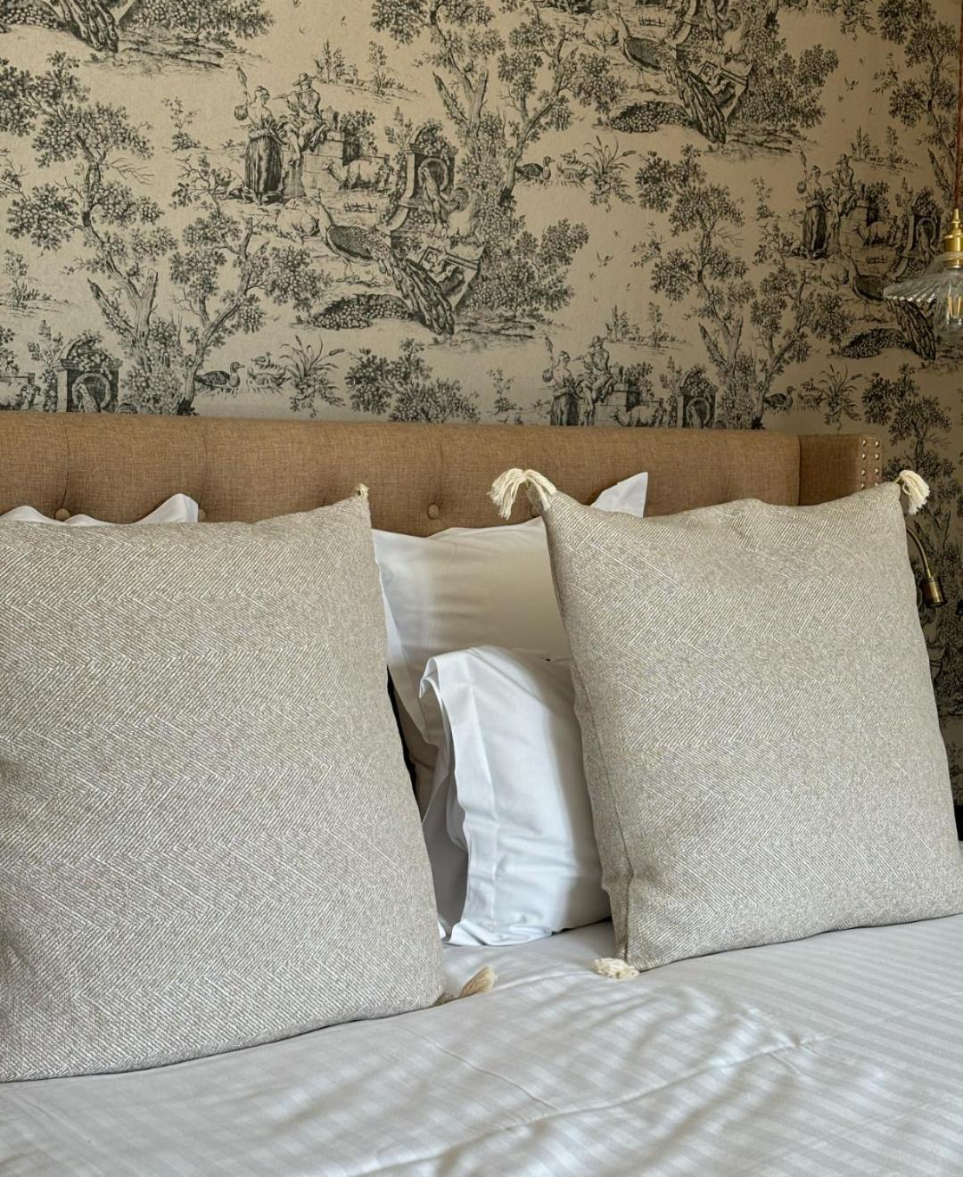 Castel Bois Marie, Maison D'Hotes Montauban Exteriör bild Cushions on a bed