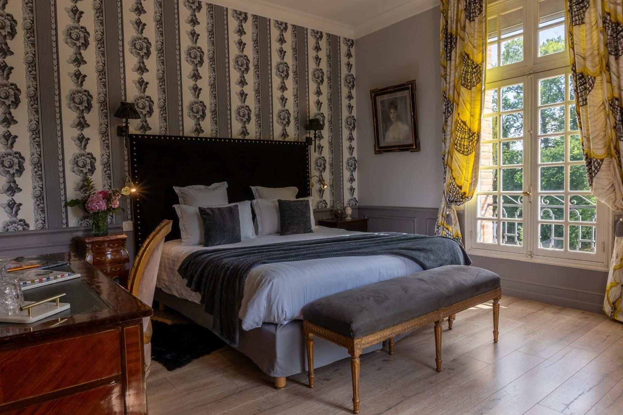 Castel Bois Marie, Maison D'Hotes Montauban Exteriör bild A bedroom at the hotel